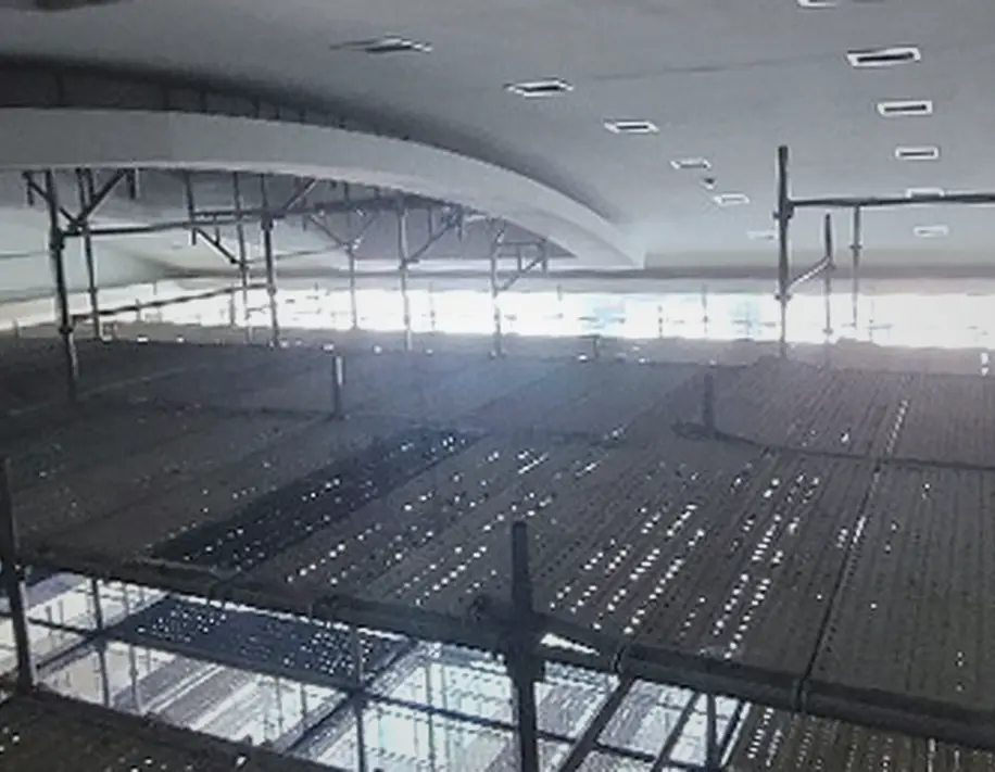 김포 군포산본 학원칸막이철거 관리단일차검수통과 내부 가벽·천장 철거